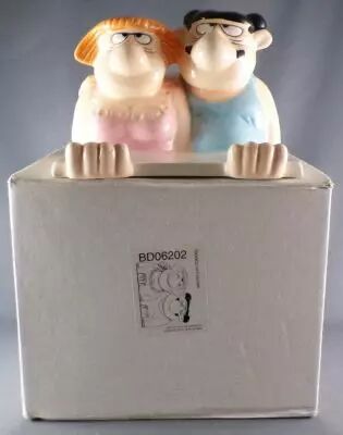 Les Bidochon - Tropico Diffusion (1998) - Porte Brosse � Dents C�ramique Robert & Raymonde