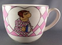 Les Bidochon - Tropico Diffusion Avenue of the Stars (1993) - Grande Tasse Petit Déjeuner & Sous-Tasse - Matin Bidochon Raymonde