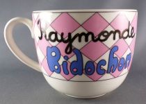 Les Bidochon - Tropico Diffusion Avenue of the Stars (1993) - Grande Tasse Petit Déjeuner & Sous-Tasse - Matin Bidochon Raymonde