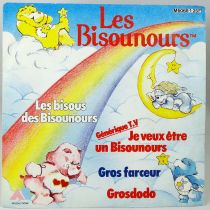 Les Bisounours : Les bisous des Bisounours - Disque 45Tours - AB Prod. 1986