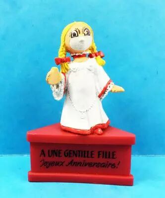 Les Bubblies - Figurine Schleich sur socle - F�e Gwendoline \ A une gentille fille, Joyeux anniversaire!\ )