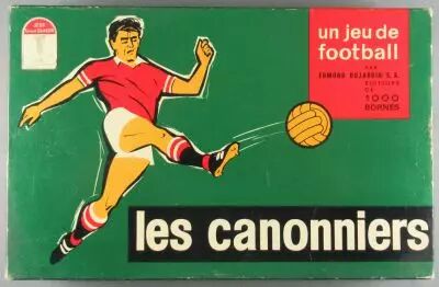 Les Canonniers - Jeu de Football - Editions Dujardin 1965