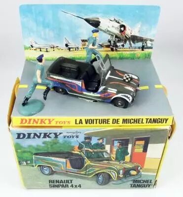 Dinky Toys Renault 4L sinpar gendarmerie boîte d'origine 815 - Collection