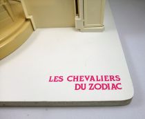 Les Chevaliers du Zodiaque - Bandai France 1988 - Presentoir display de magasin Stade Colisée et figurines