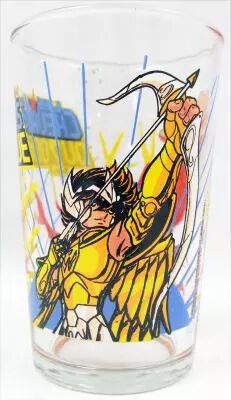 Les Chevaliers du Zodiaque - Verre � moutarde - Seiya & Ikki