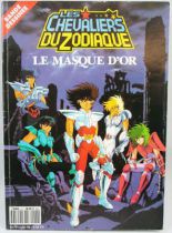 Les Chevaliers du Zodiaque N°6 : Le masque d\'or - Bande Dessinée AB Productions