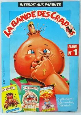 Les Crados - Collecteur de vignettes Avimages 1988 - La Bande des Crados n�1