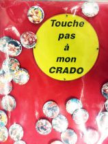 Les Crados - Présentoir Magasin de Bagdes \ Touche pas à mon Crado\ 