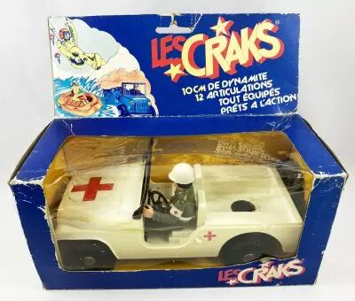Les Craks - C�ji Arbois - Figurine 10cm - Jeep Ambulance (Ref.2291)