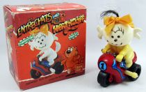 Les Entrechats - Bandai - Daphnée sur Moto - Figurine à remontoir
