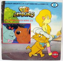 Les Entrechats - Disque 45T- Chanson Originale de la Série TV - Saban Records 1985