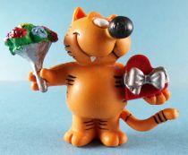 Les Entrechats - Figurine PVC Comics Spain - Isidore avec Bouquet de Fleurs