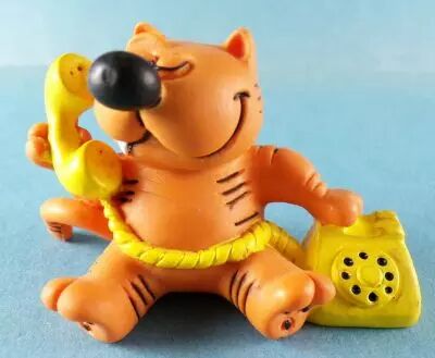 Les Entrechats - Figurine PVC Comics Spain - Isidore T�l�phone Jaune