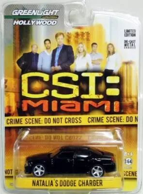 Les Experts : Miami - Natalia\'s Dodge Charger (m�tal 1:64�me) Greenlight Hollywood