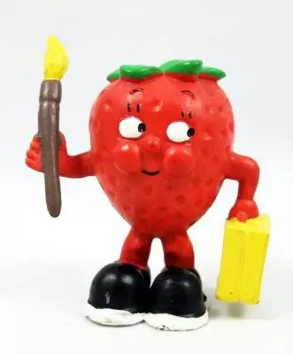 Les Fruittis - Figurine PVC Maia Borges - Fraise