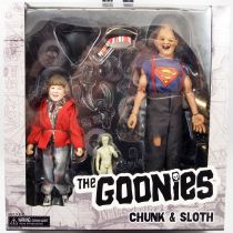 Les Goonies - NECA - Chunk & Sloth (Choco & Cinoque) - Figurines Retro 20cm