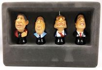 Les guignols de l\'info - Canal + - Coffret 4 figurines