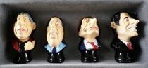 Les Guignols de l\'Info - Canal + - Set of 4 Figures Mint in Box