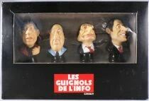Les Guignols de l\'Info - Canal + - Set of 4 Figures Mint in Box