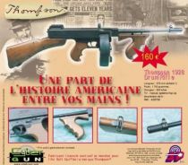 Les Incorruptibles - Mitraillette Thompson Drum Rifle 1928 (Air Soft Gun) - CyberGun ref.430750