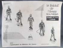 Les Jouets Del - The Soldier of New Army - Mint Set of 6 Paratrooper Figures 1:25