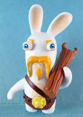 Les Lapins Cr�tins - Figurine Pvc Ubisoft - Lapin Gaulois