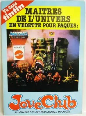 Les Maitres de l\'Univers - Affiche promotionnelle Jou�club 1983