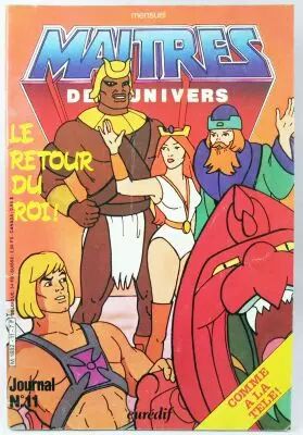 Les Maitres de l\'Univers - BD - Eur�dif - Journal n�11 : Le retour du Roi
