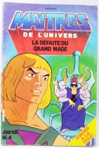 Les Maitres de l\'Univers - BD - Eurédif - Journal n°4 : La défaite du grand mage