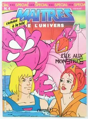 Les Maitres de l\'Univers - BD - Eur�dif - Special n�4 : L\'ile aux monstres