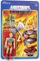 Les Maitres de l\'Univers - Figurine 10cm Super7 - Battle Armor He-Man \ damaged variant\ 