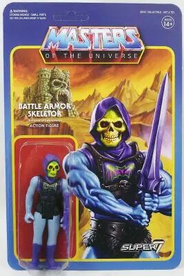 Les Maitres de l\'Univers - Figurine 10cm Super7 - Battle Armor Skeletor \ damaged variant\ 