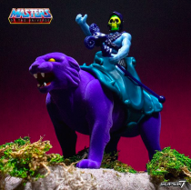 Les Maitres de l\'Univers - Figurine 10cm Super7 - Skeletor & Panthor