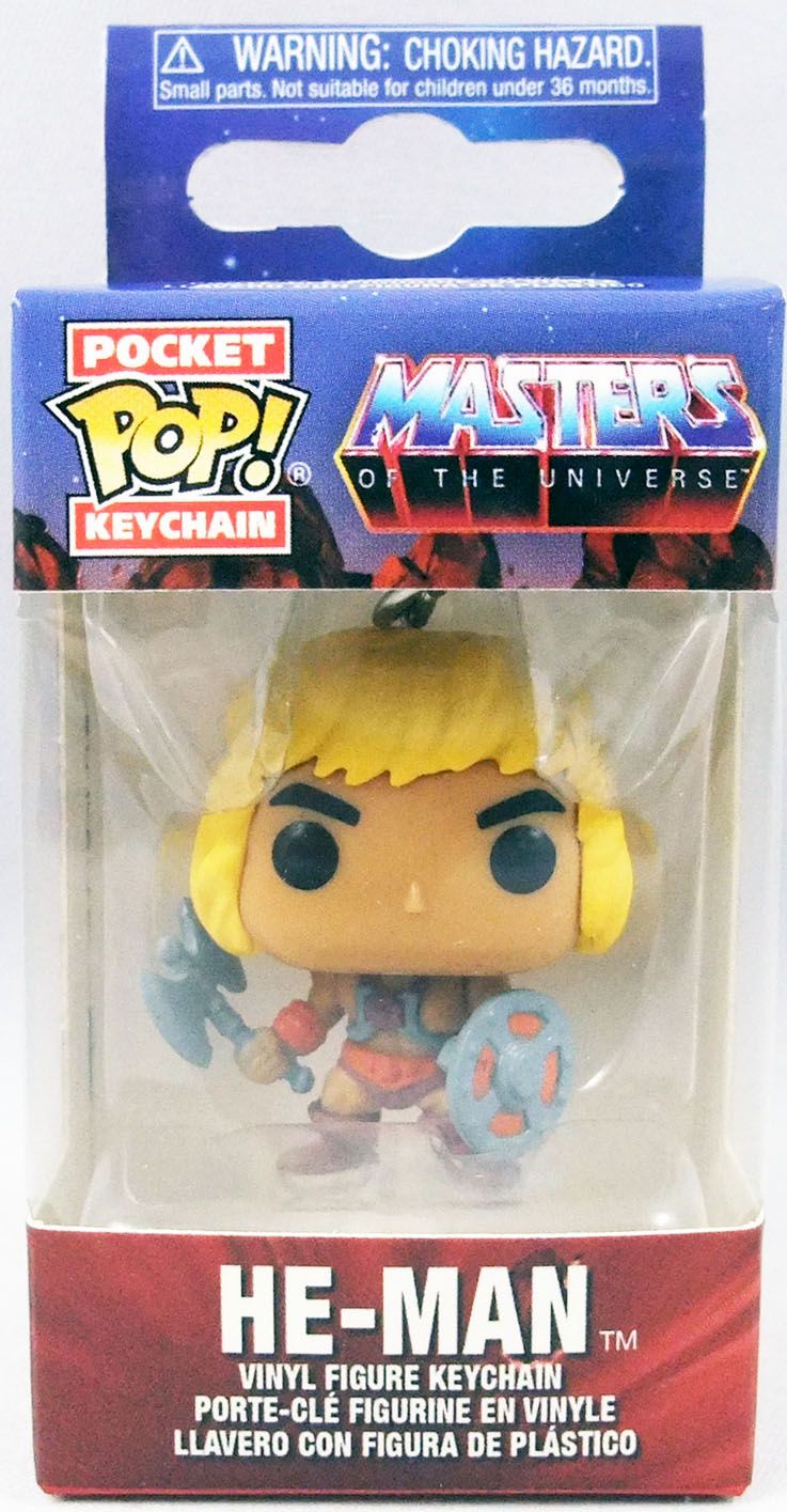 Les Maitres de l'Univers - Figurine Porte-clé Funko Pocket POP! - He-Man