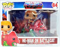 Les Maitres de l\'Univers - Figurine vinyle Funko POP! - He-Man on Battle Cat #84