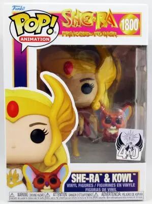 Les Maitres de l\'Univers - Figurine vinyle Funko POP! - She-Ra & Kowl #1800