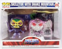 Les Maitres de l\'Univers - Figurine vinyle Funko POP! - Skeletor & Snake Mountain #23