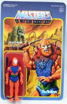 Les Maitres de l\'Univers - Figurine10cm Super7 - Beast Man \ LEO toy colors\ 