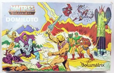Les Ma�tres de l\'Univers - Jeu de Domiloto - Volumetrix 1984 - neuf en boite