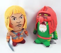 Les Maitres de l\'Univers - Mattel - Set de 5 peluches 20cm : He-Man, Skeletor, Battle Cat, Trap Jaw, Beast Man 