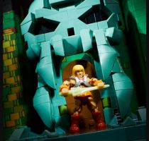 Les Maitres de l\'Univers - Mega Construx - \ By The Power of Grayskull!\  exclusive set 