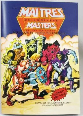 Les Maitres de l\'Univers - Mini-Comic Edition de Luxe Musclor et l\'Ep�e du Pouvoir