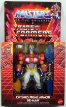 Les Maitres de l\'Univers : MOTU X Transformers - Optimus Prime Armor He-Man