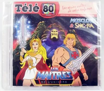 Les Maitres de l\'Univers : Musclor & She-Ra - CD audio T�l� 80 - Bande originale remasteris�e