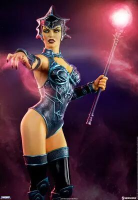 Les Maitres de l\'Univers - Sideshow Collectibles - Evil-Lyn (classic colors) - Statue en r�sine 38cm