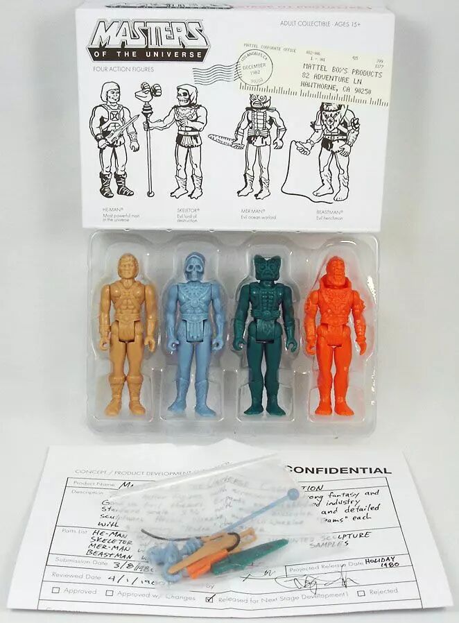 Les Maitres de l'Univers Super7 Set de 4 figurines10cm 