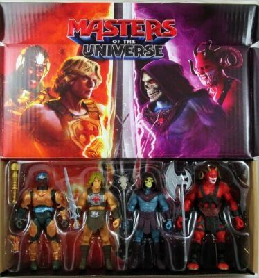 Les Maitres de l\'Univers 2026 Movie - Figures 4-pack : Goat Man, Skeletor, Man-At-Arms, He-Man