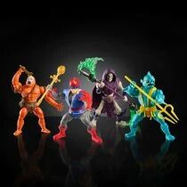 Les Maitres de l\'Univers Origins - Battle For Subternia : Avion Warrior, Primal Captain, Aquatican Mer-Warrior, Sepult-Ro Discip