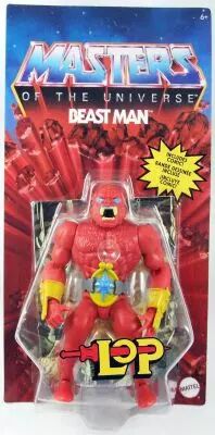 Les Maitres de l\'Univers Origins - Beast Man / Le Monstre \ Lords of Power\  (Version Europe)