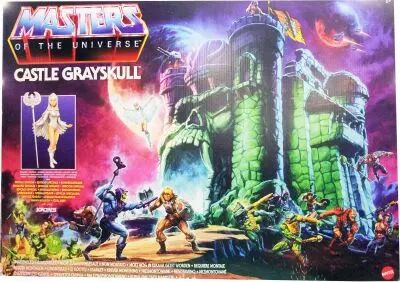 Les Maitres de l\'Univers Origins - Castle Grayskull / Le Ch�teau des Ombres